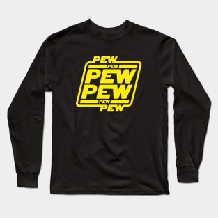 pew pew Long Sleeve T-Shirt